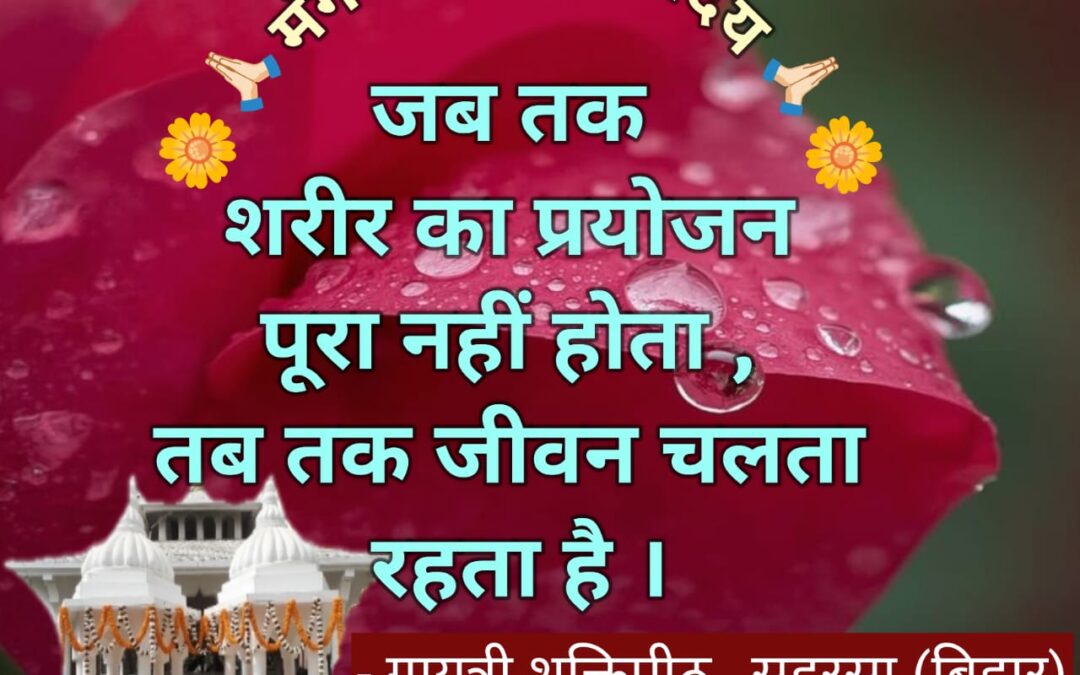 सुविचार (गुरुवार 11 दिसंबर 2025)